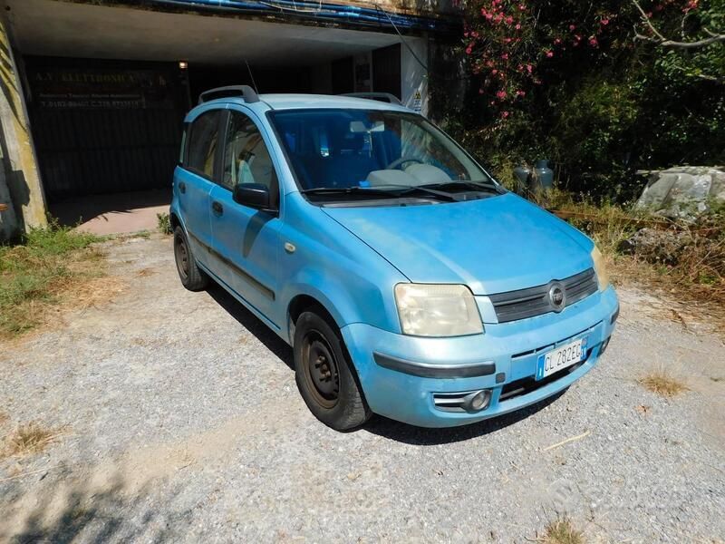 Usata Fiat Panda 60 CV (44 kW) 2004 Blu Utilitaria