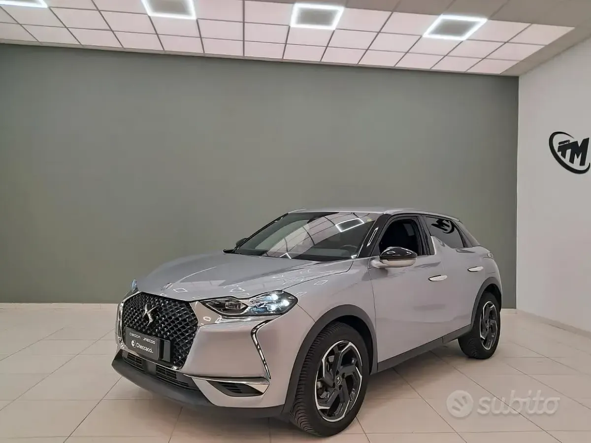 Usata DS Automobiles DS3 Crossback So Chic 102 CV (75 kW) 2021 Grigio SUV