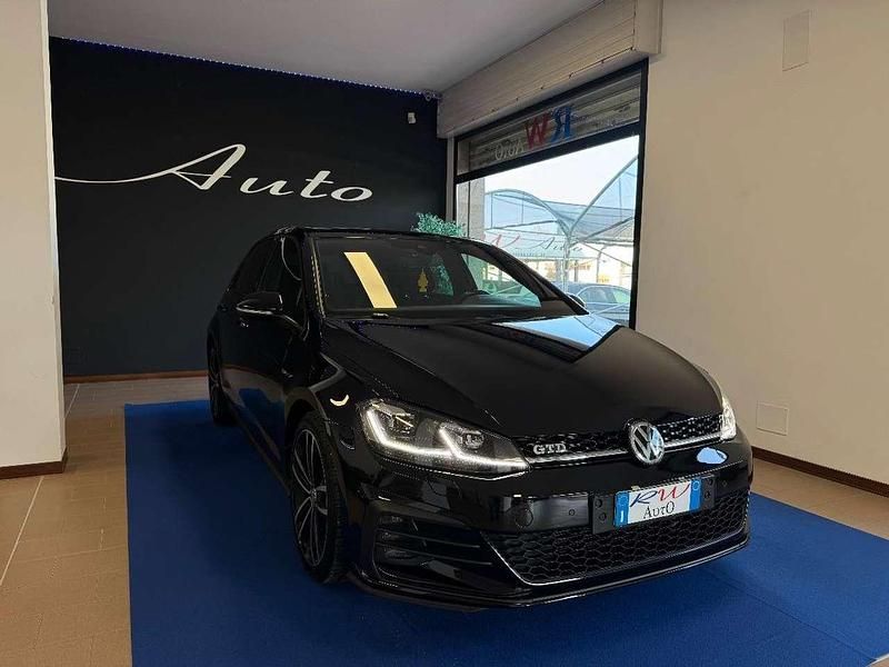 Usata VW Golf VII GTD 184 CV (135 kW) 2018 Nero Berlina