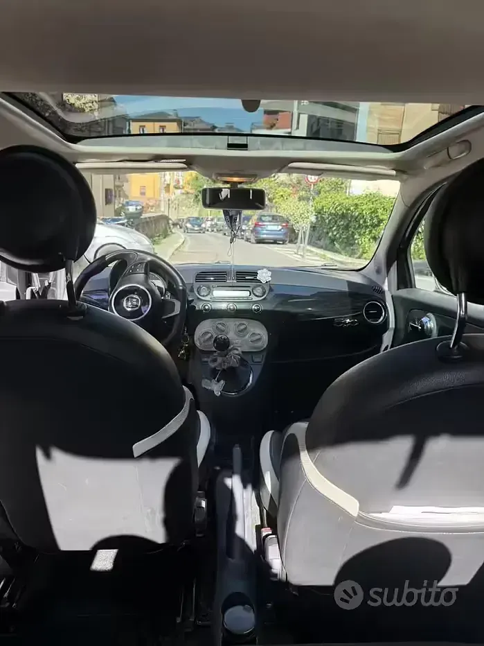 Usata Fiat 500 95 CV (69 kW) 2011 Nero Berlina
