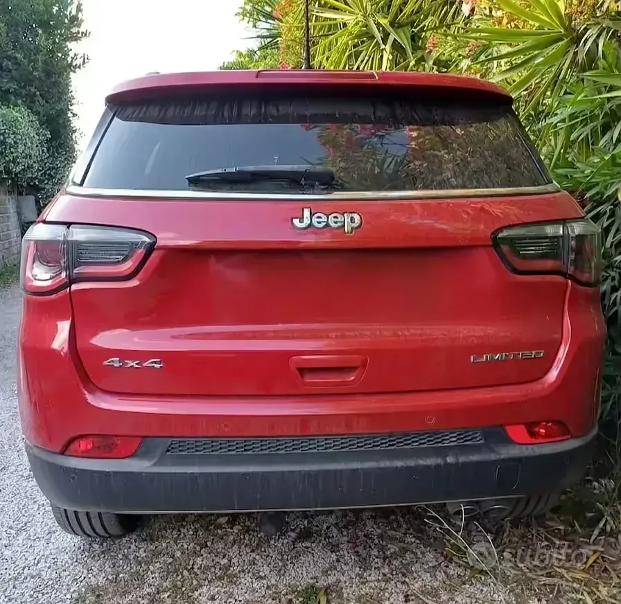 Usata Jeep Compass Limited 2018 Rosso SUV
