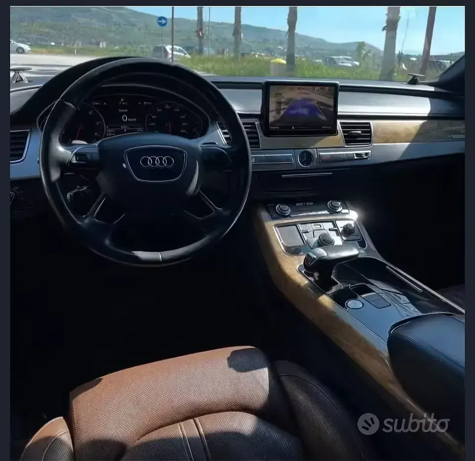 Usata Audi A8 Comfort 370 CV (272 kW) 2013 Nero Berlina