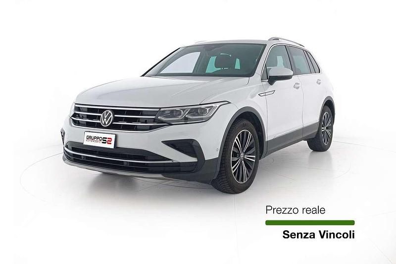 Usata VW Tiguan Elegance 150 CV (110 kW) 2021 Bianco SUV