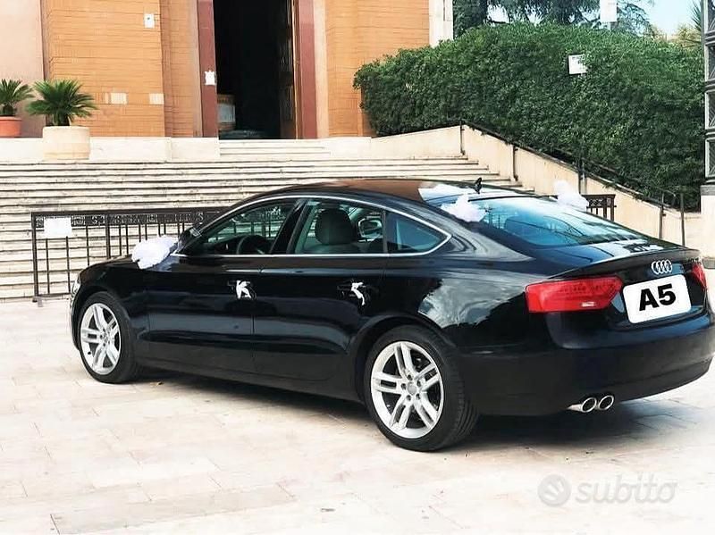 Usata Audi A5 Sportback Ambiente 190 CV (139 kW) 2015 Nero Utilitaria