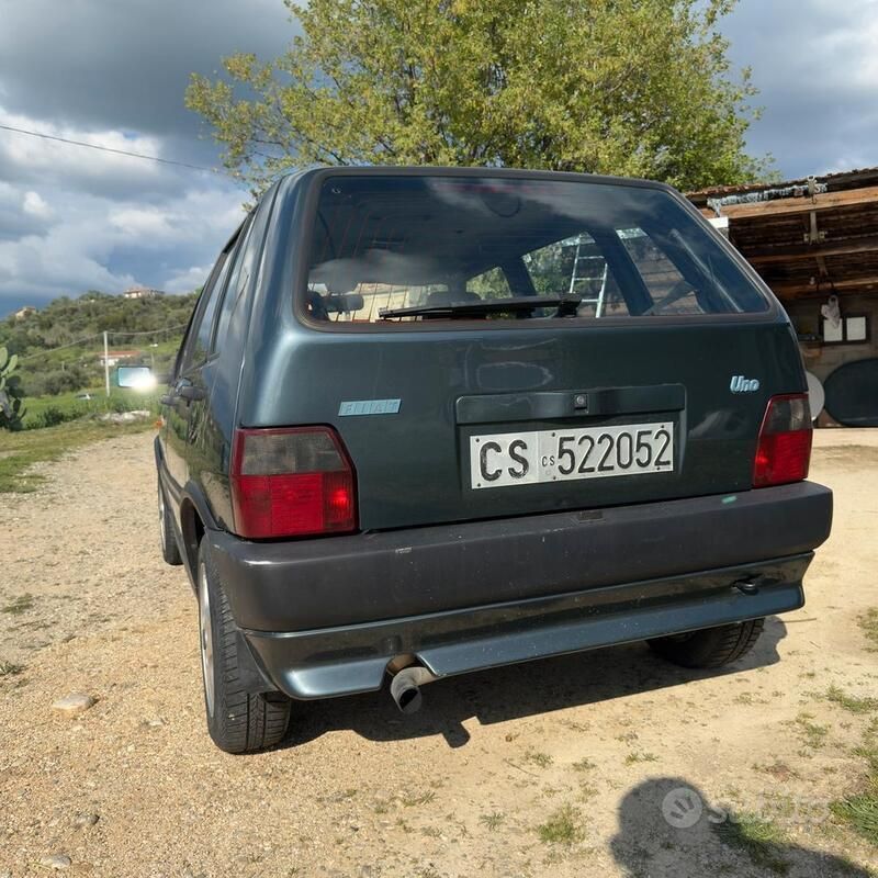Usata Fiat Uno 71 CV (52 kW) 1992 Verde Utilitaria