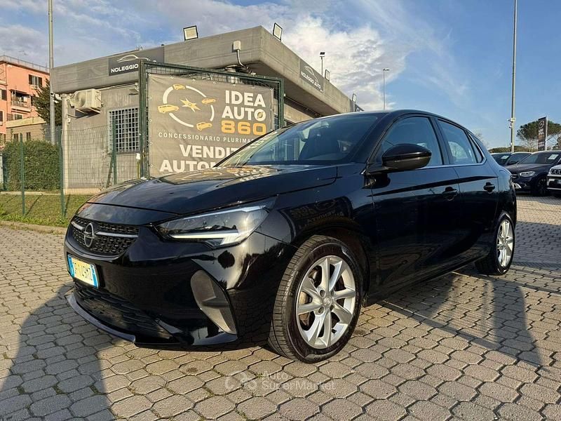 Usata Opel Corsa Elegance 101 CV (74 kW) 2021 Nero Utilitaria