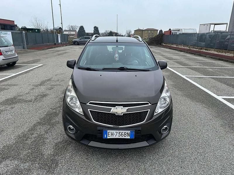 Usata Chevrolet Spark LT 82 CV (60 kW) 2011 Marrone Utilitaria