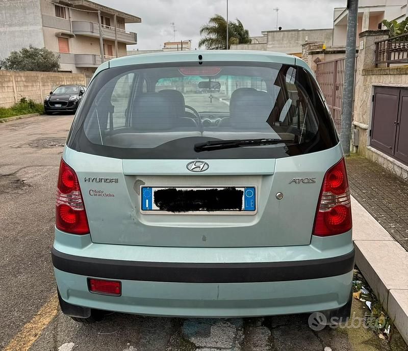Usata Hyundai Atos Prime 59 CV (43 kW) 2007 Verde Utilitaria