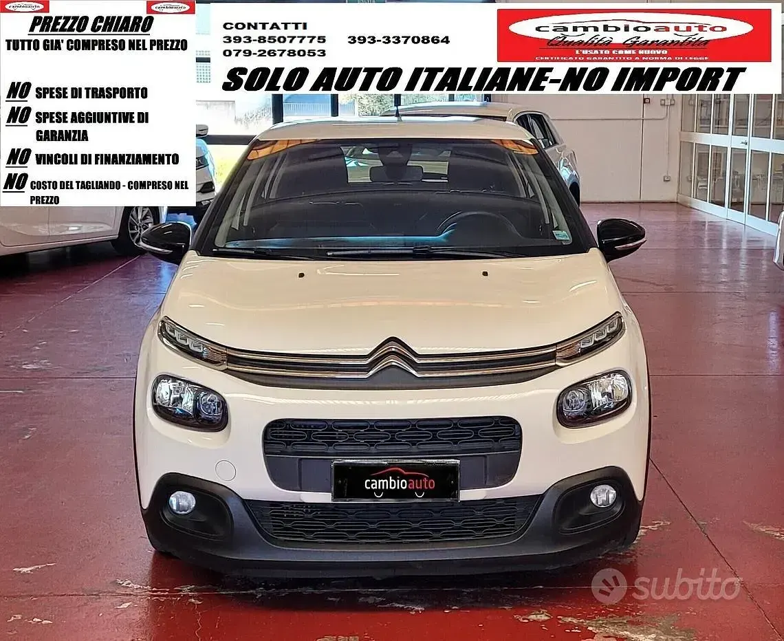 Usata Citroën C3 Feel 102 CV (75 kW) 2020 Bianco Utilitaria