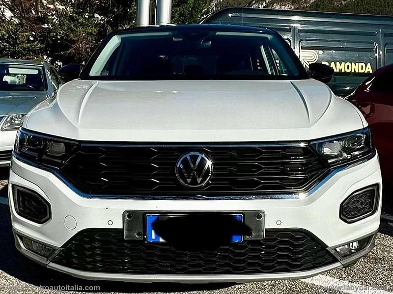 Bianco Usata 2021 VW T-Roc Advance SUV | 17.790 € (Super prezzo) - Immagine 1/4