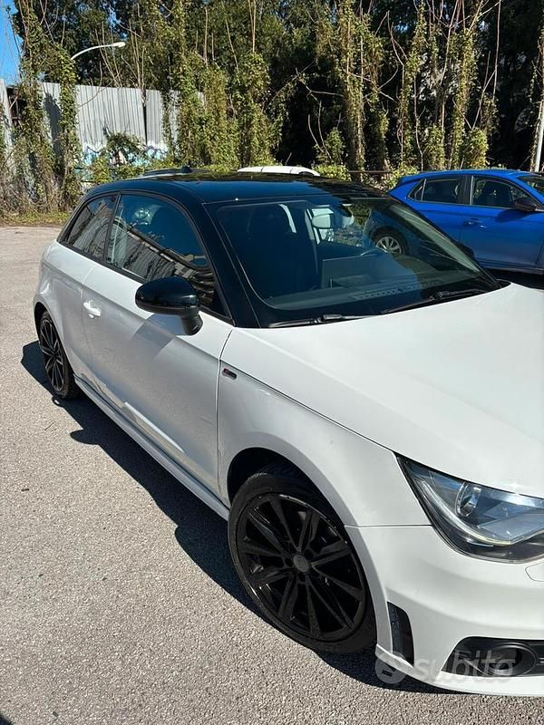 Usata Audi A1 S-Line 122 CV (89 kW) 2012 Bianco Utilitaria