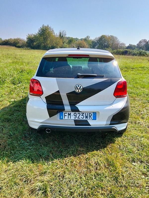 Usata VW Polo 105 CV (77 kW) 2013 Bianco Berlina