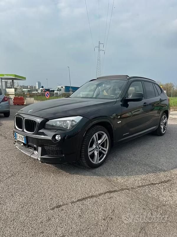 Usata BMW X1 M Sport 204 CV (150 kW) 2011 Nero SUV