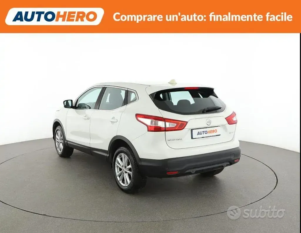 Usata Nissan Qashqai 110 CV (80 kW) 2017 Bianco SUV