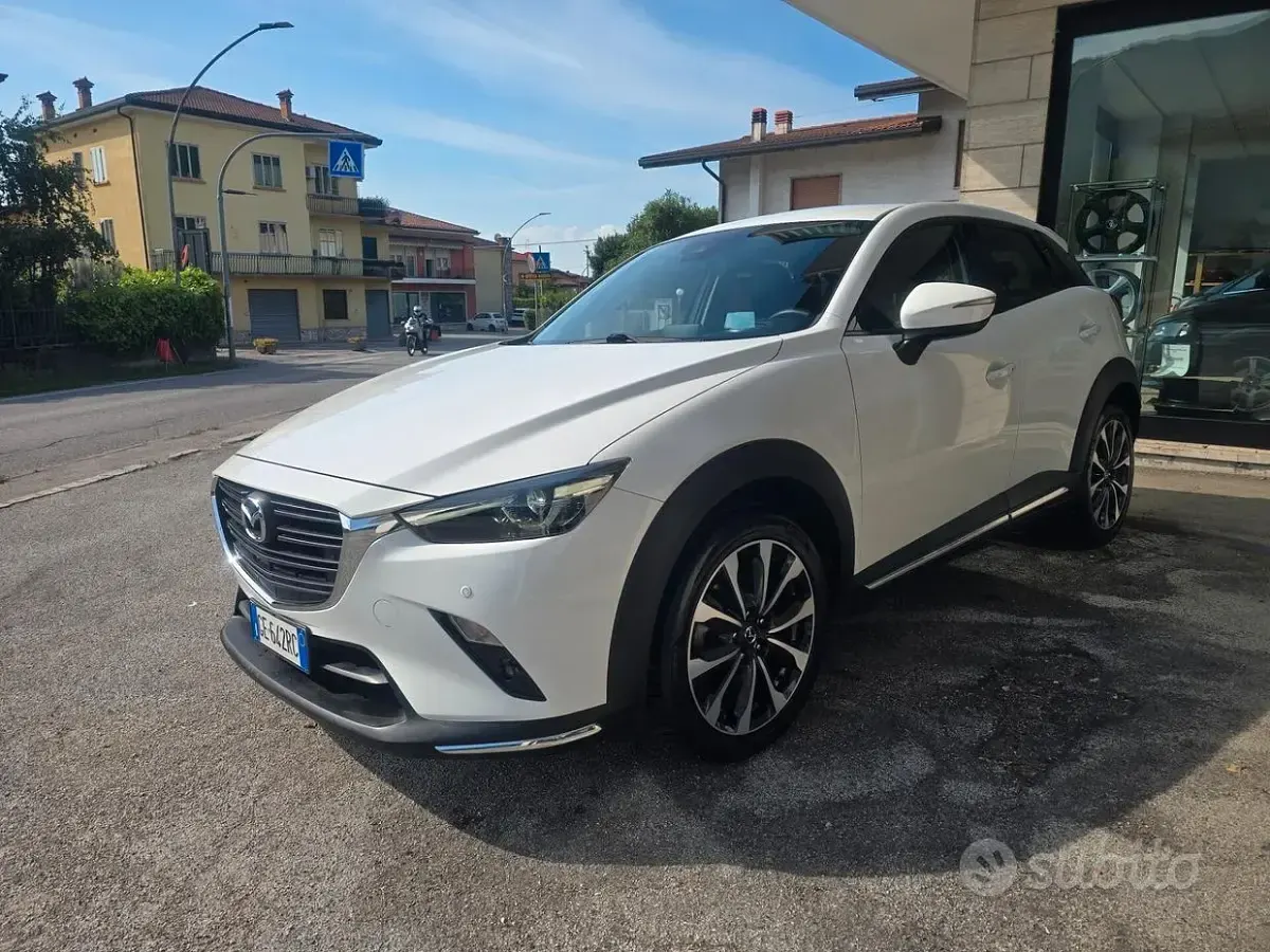 Usata Mazda CX-3 121 CV (88 kW) 2021 Bianco SUV