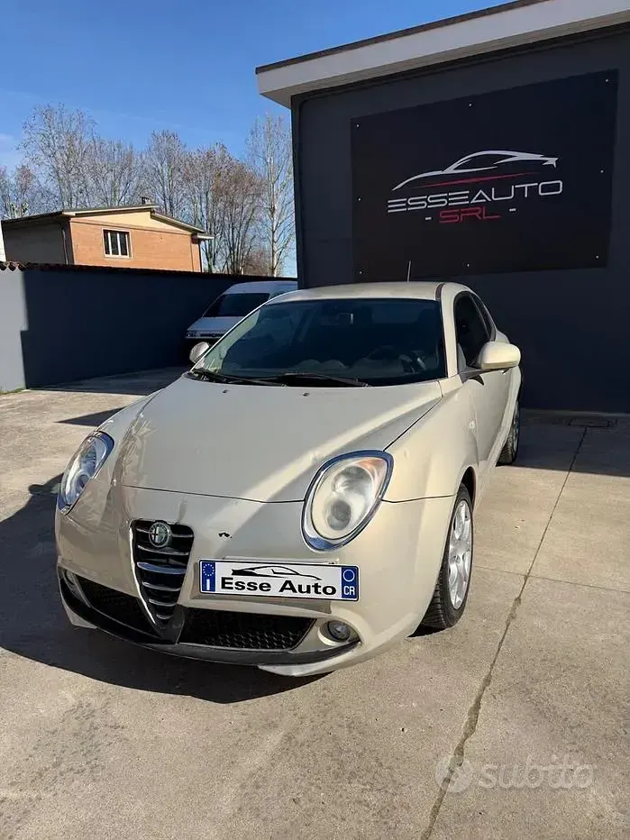 Usata Alfa Romeo MiTo Progression 95 CV (69 kW) 2012 Marrone Utilitaria