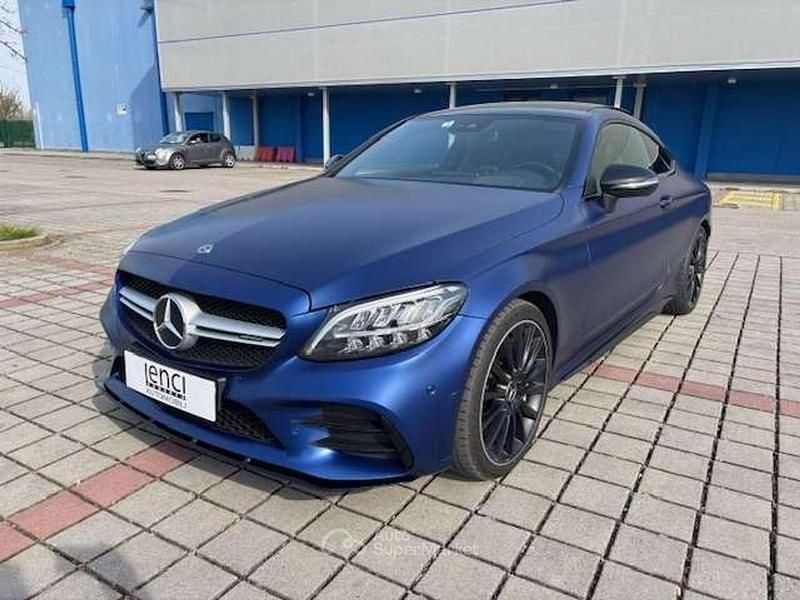 Usata Mercedes C43 AMG AMG 390 CV (286 kW) 2019 Blu/azzurro Coupé