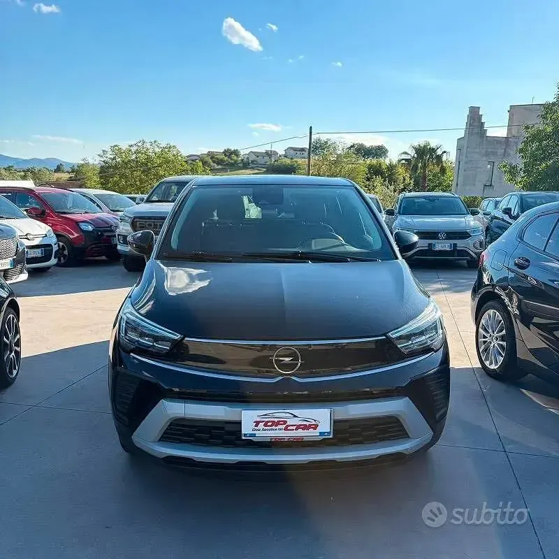 Usata Opel Crossland Design & Tech 83 CV (61 kW) 2022 Nero SUV