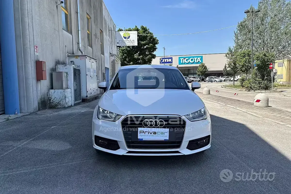 Usata Audi A1 90 CV (66 kW) 2016 Bianco Utilitaria