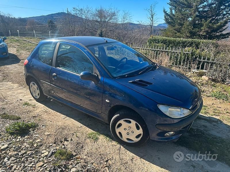Usata Peugeot 206 75 CV (55 kW) 2002 Blu Coupé