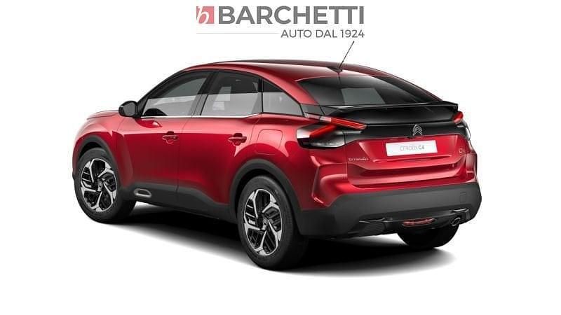 Usata Citroën e-C4 Shine 100 kW (136 CV) 2022 Rosso Berlina