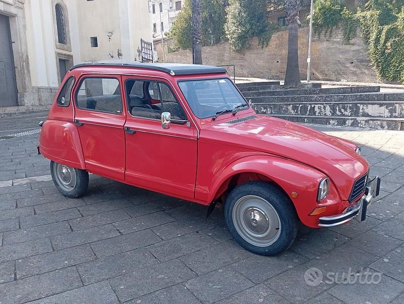Usata Citroën Dyane 32 CV (23 kW) 1983 Rosso Utilitaria