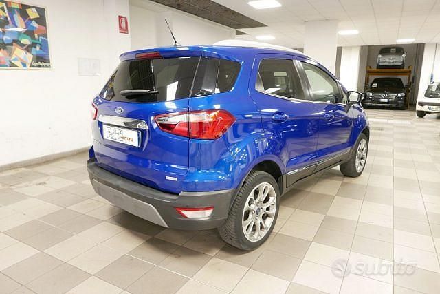 Usata Ford Ecosport Titanium 125 CV (91 kW) 2018 Blu SUV