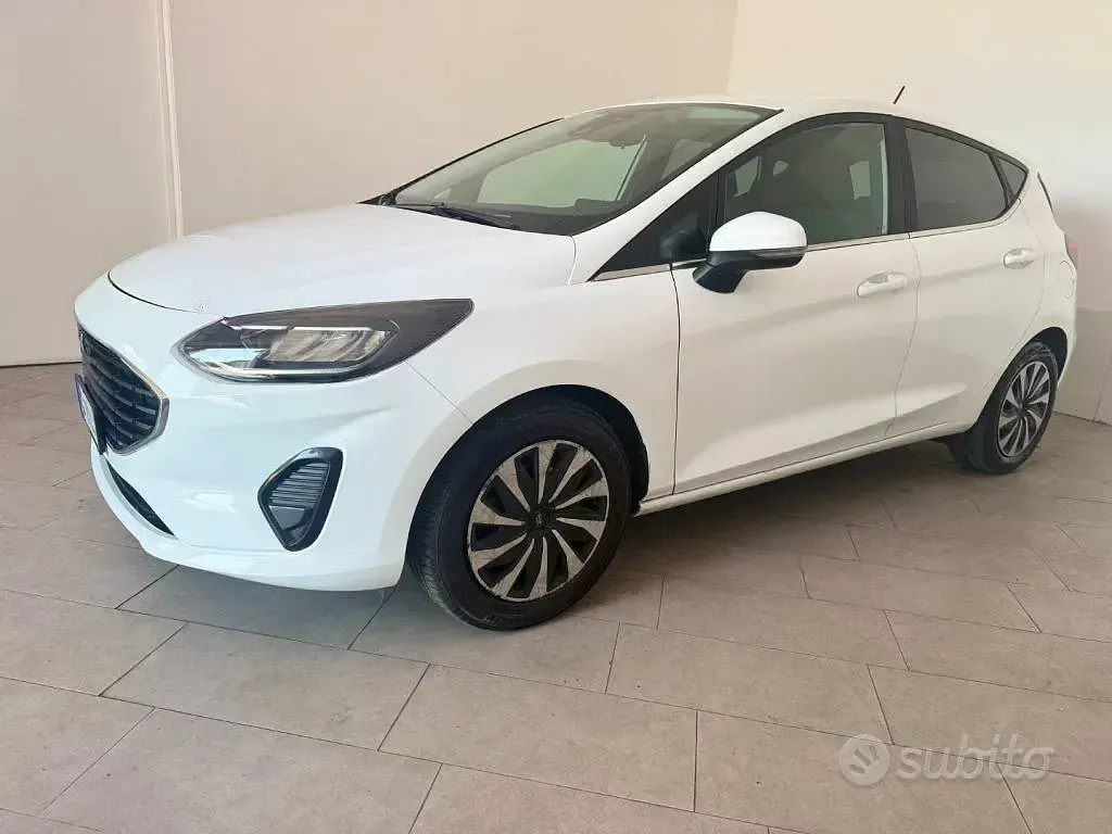 Usata Ford Fiesta ST-Line X 125 CV (91 kW) 2022 Bianco Utilitaria