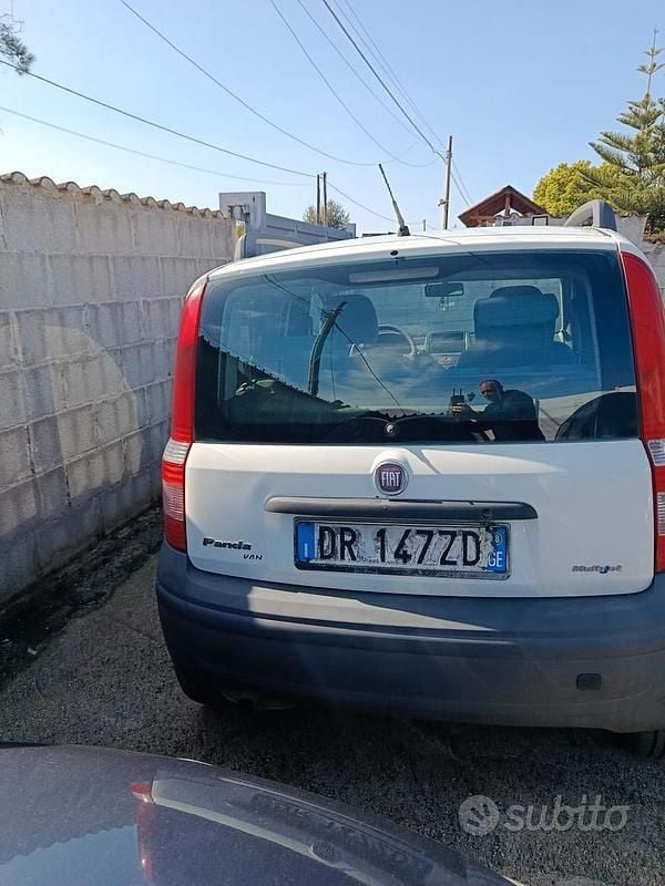 Usata Fiat Panda Dynamic 70 CV (51 kW) 2008 Bianco Utilitaria