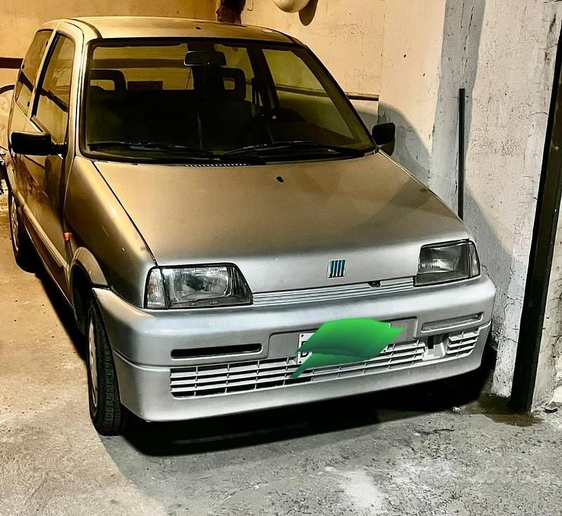 Usata Fiat 500 54 CV (39 kW) 1998 Grigio Berlina