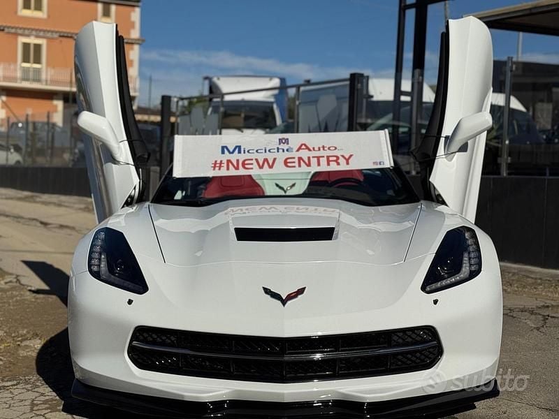 Usata Chevrolet Corvette Stingray 450 CV (330 kW) 2019 Bianco Cabrio