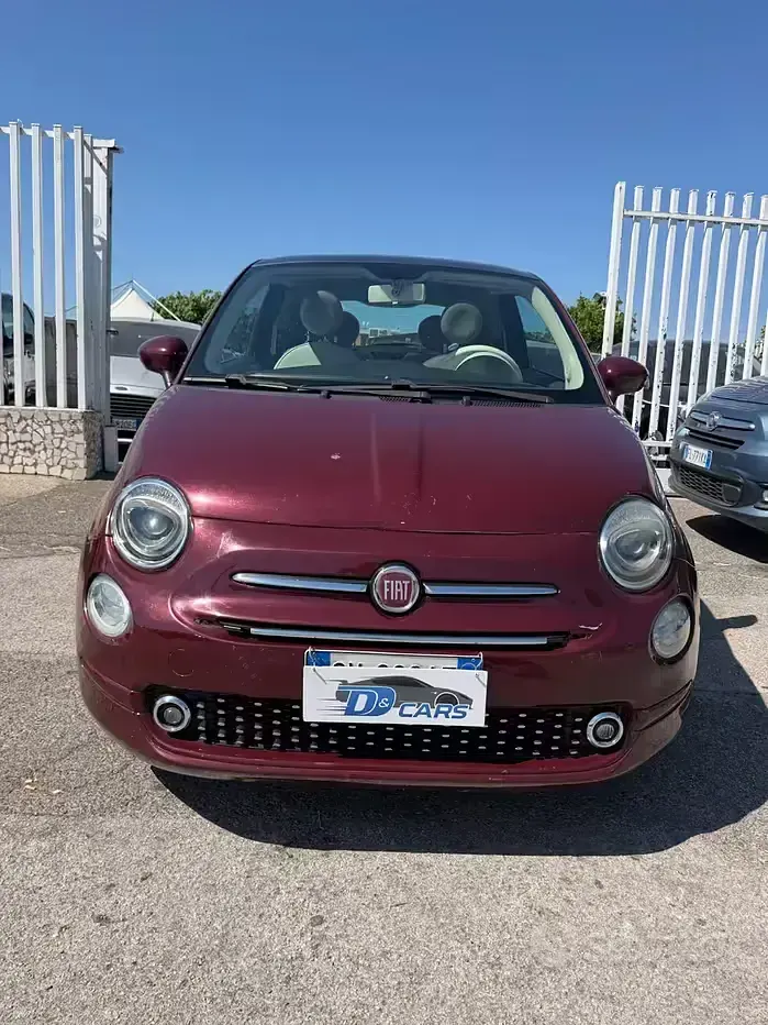 Usata Fiat 500 Lounge 69 CV (50 kW) 2018 Viola Berlina