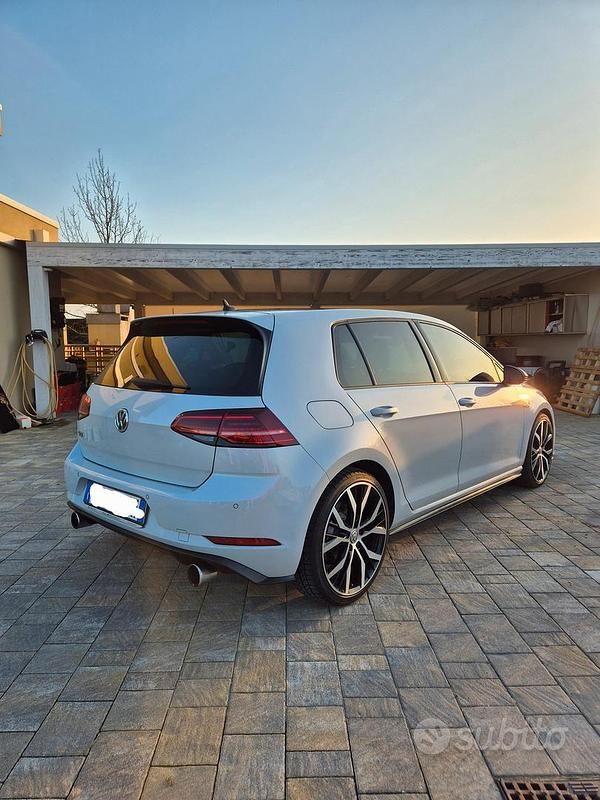 Usata VW Golf VII GTI 245 CV (180 kW) 2017 Bianco Berlina