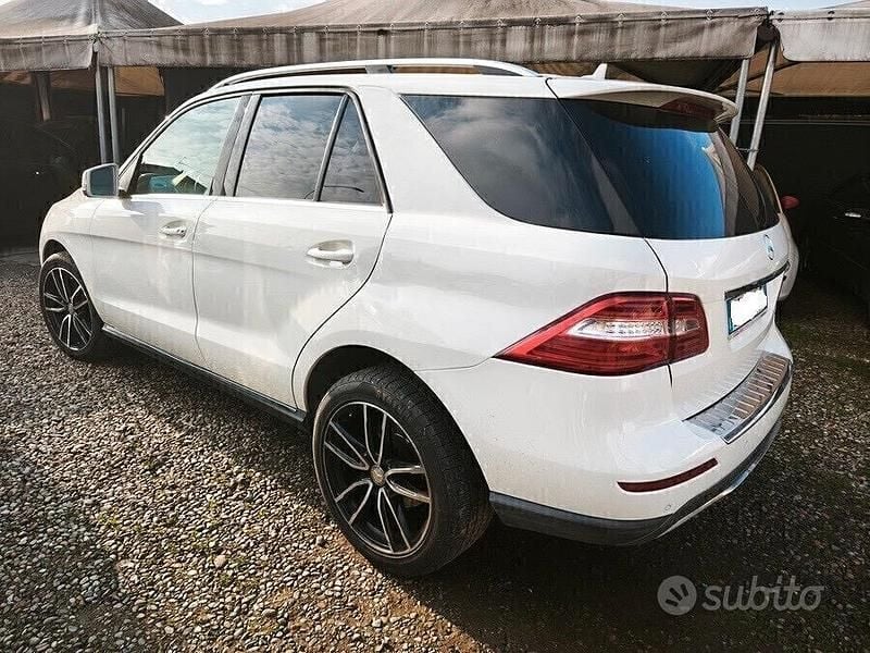 Usata Mercedes ML250 Premium 204 CV (150 kW) 2013 Bianco SUV