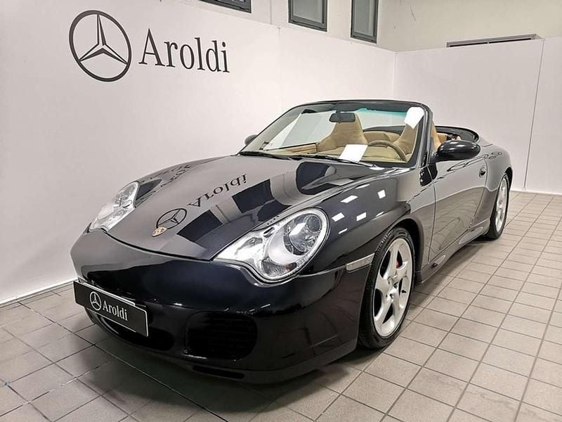 Usata Porsche 911 Carrera 4S Cabriolet 320 CV (235 kW) 2005 C9z basalt black met. Cabrio