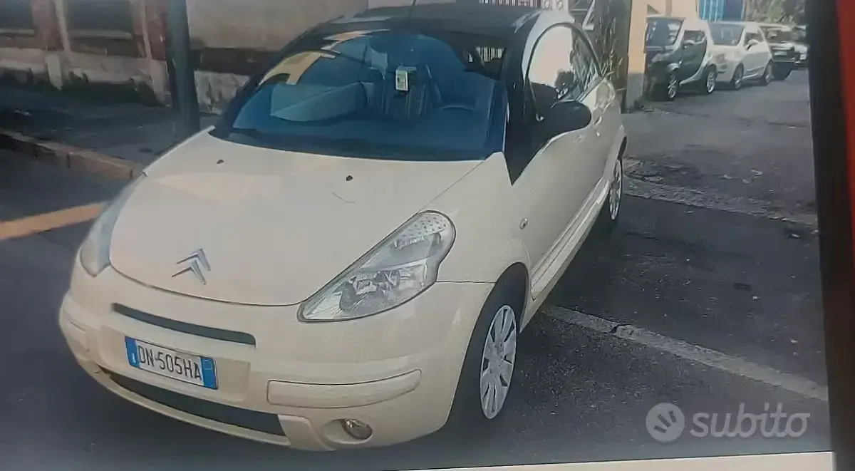 Brugt Citroën C3 Pluriel Exclusive 73 HK (53 kW) 2008 Beige Cabriolet