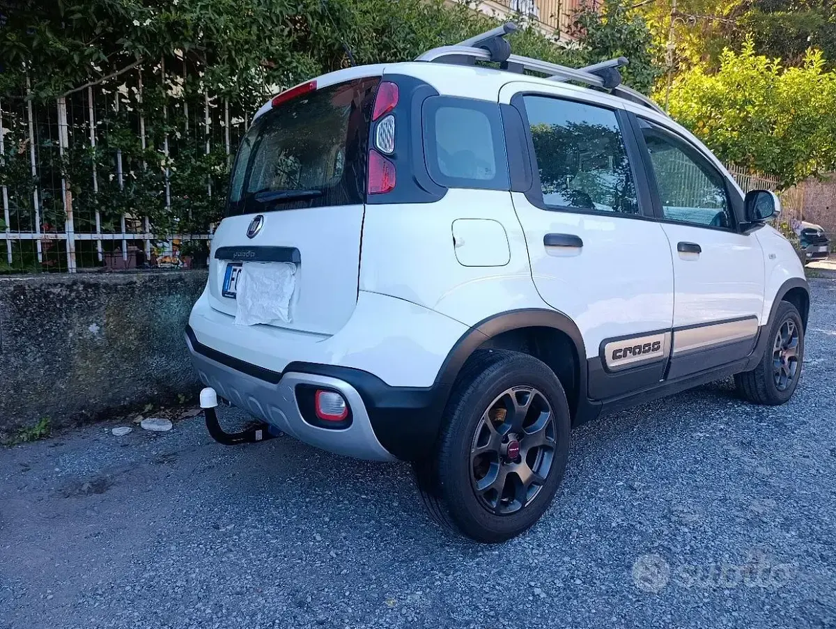 Usata Fiat Panda Cross Cross 95 CV (69 kW) 2016 Bianco Utilitaria