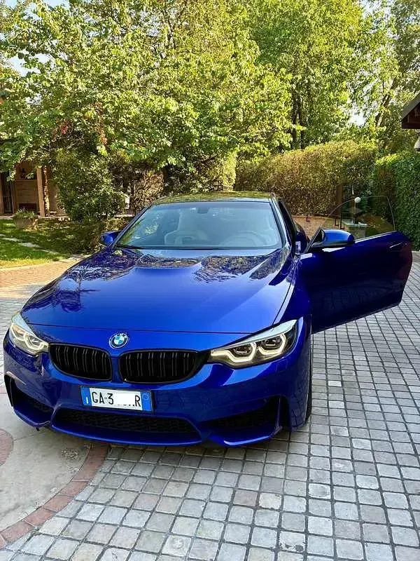 Usata BMW M4 Efficient Dynamics 431 CV (317 kW) 2020 Blu/azzurro Coupé