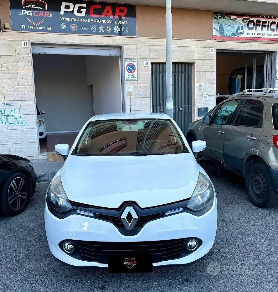 Usata Renault Clio IV 75 CV (55 kW) 2014 Bianco Berlina