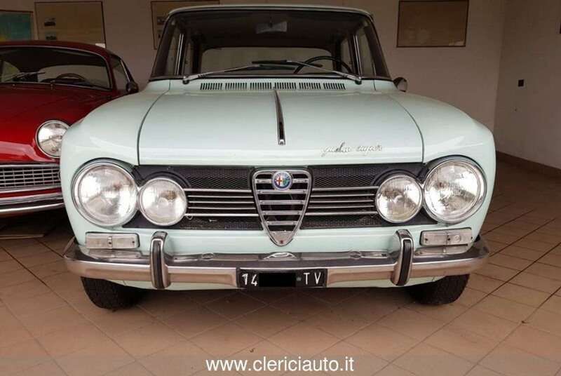 Usata Alfa Romeo Giulia Super 98 CV (72 kW) 1968 Blu/azzurro Berlina