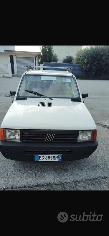 Usata Fiat Panda Young 39 CV (28 kW) 2000 Bianco Utilitaria