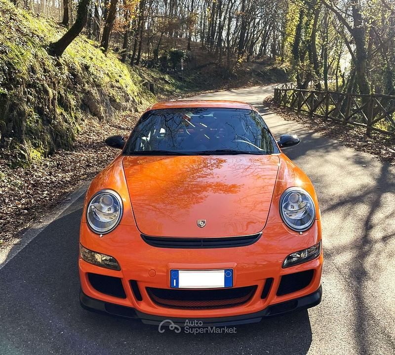 Usata Porsche 911 GT3 RS 415 CV (305 kW) 2007 Arancione Coupé