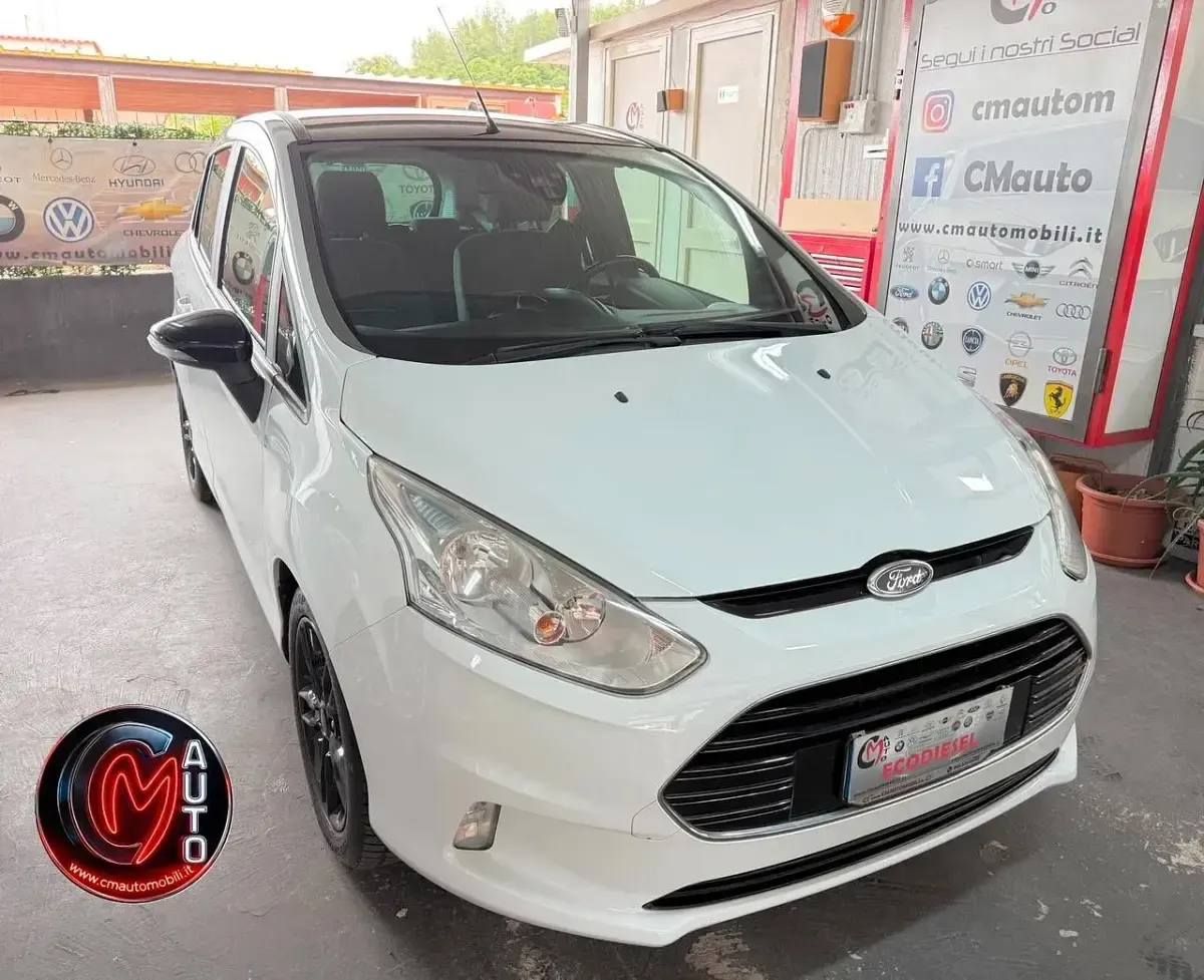 Usata Ford B-MAX Business Edition 74 CV (54 kW) 2018 Bianco Monovolume
