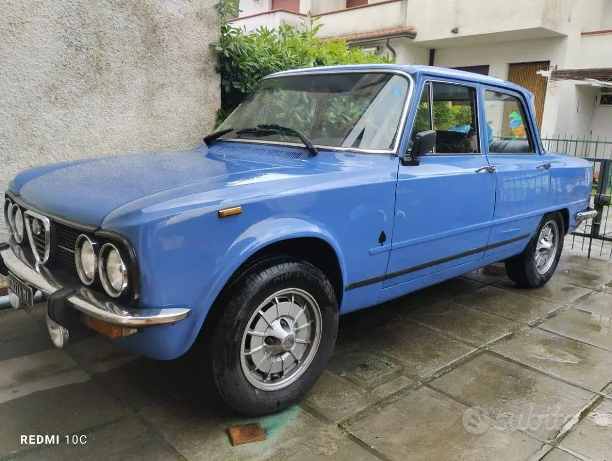 Usata Alfa Romeo Giulia Super 1970 Berlina