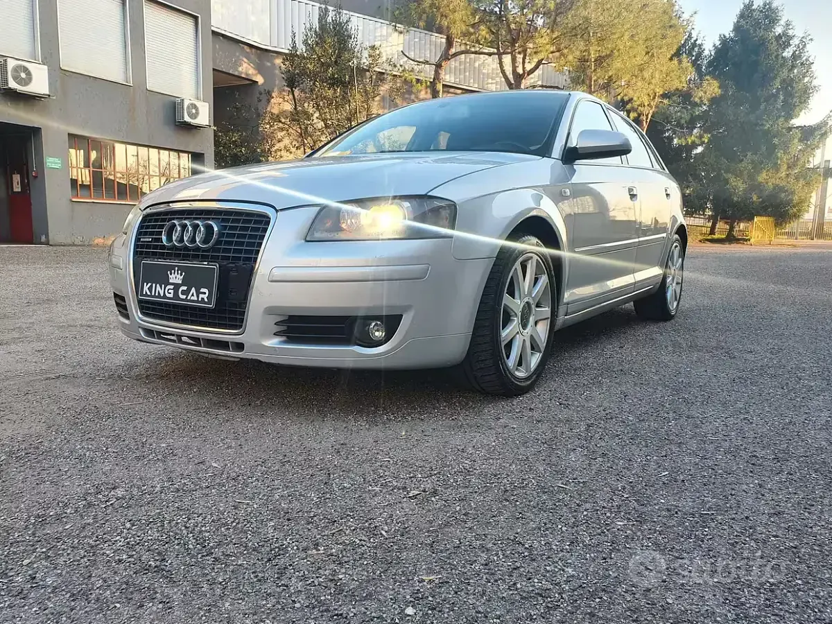 Usata Audi A3 Ambition 200 CV (147 kW) 2006 Grigio Utilitaria
