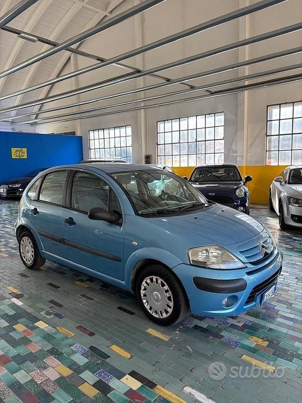 Usata Citroën C3 Elegance 73 CV (53 kW) 2005 Blu Berlina
