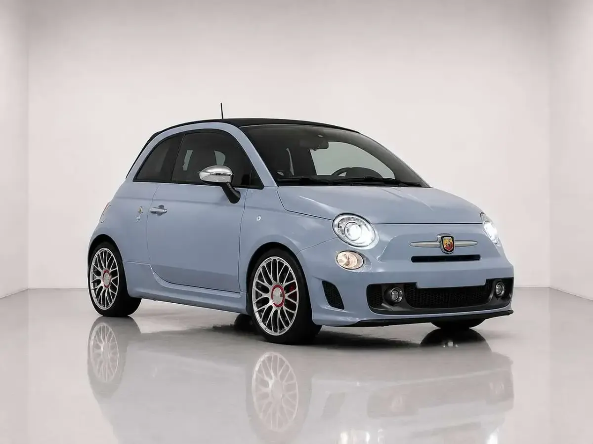 Usata Abarth 595C Turismo 159 CV (116 kW) 2014 Grigio Cabrio