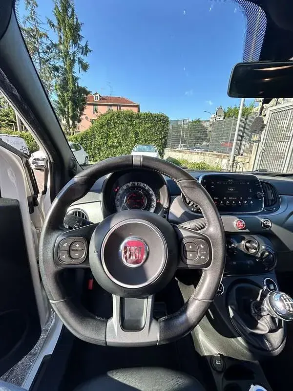 Usata Fiat 500 S 69 CV (50 kW) 2017 Bianco Utilitaria