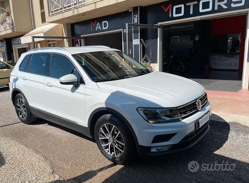 Usata VW Tiguan Business 150 CV (110 kW) 2017 Bianco SUV
