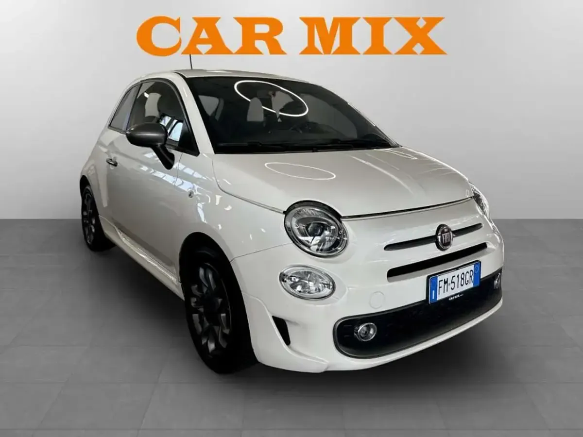 Usata Fiat 500 S 69 CV (50 kW) 2017 Bianco Berlina